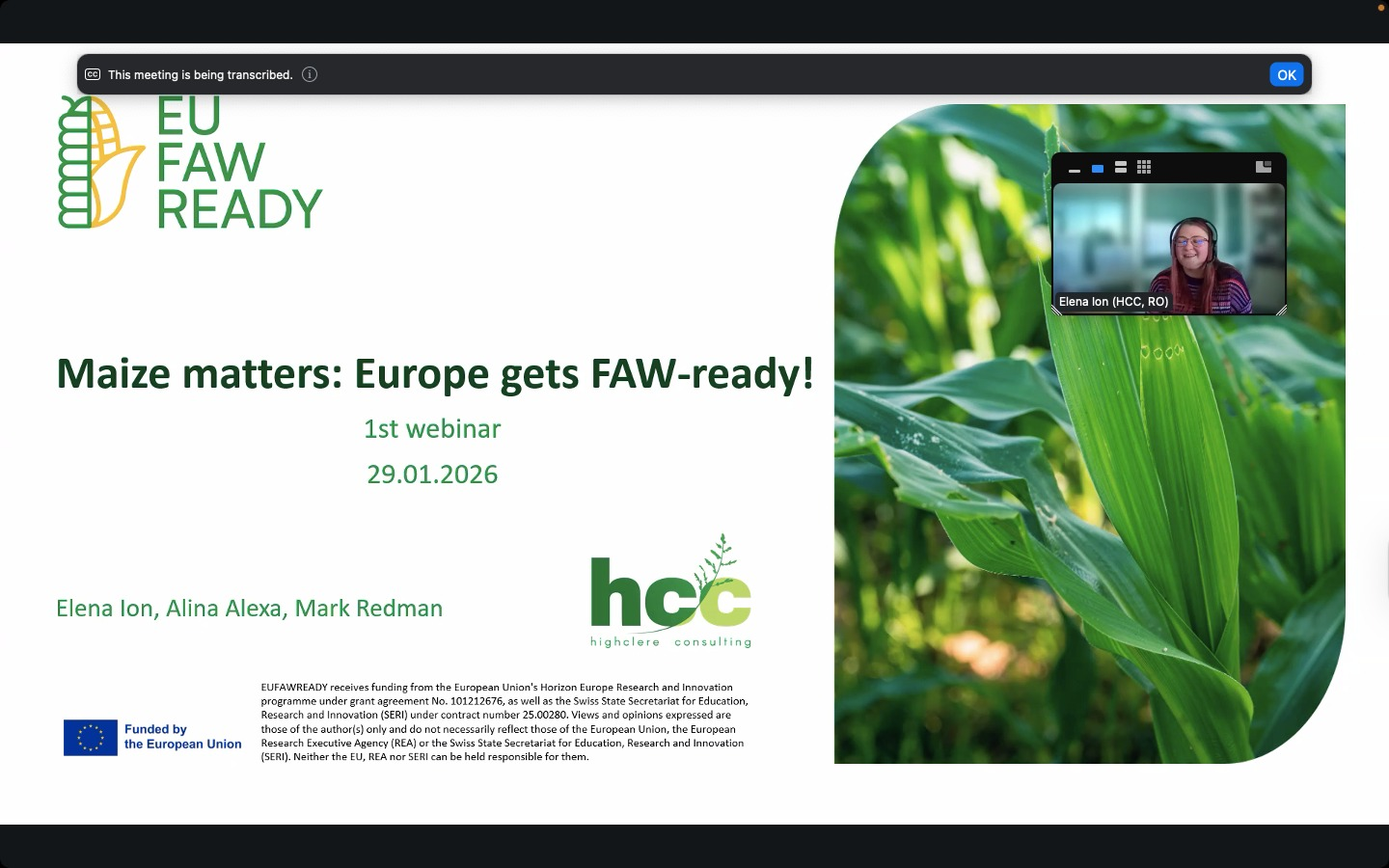 Looking back at EUFAWREADY's first webinar
